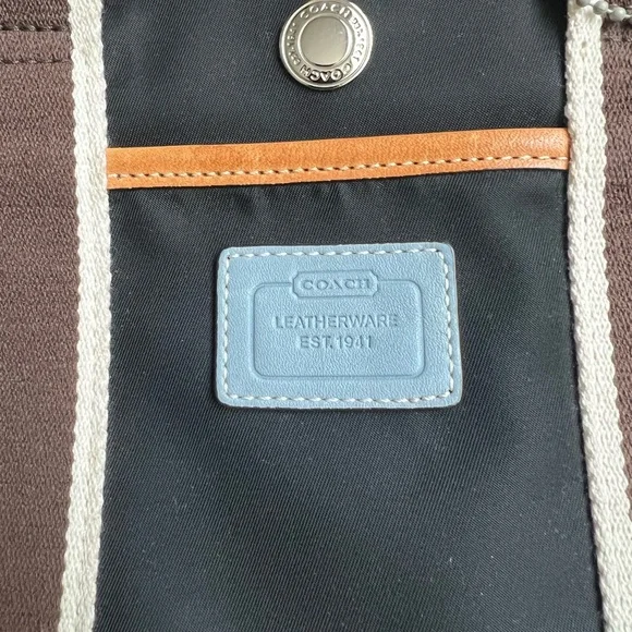 Vintage Coach Hampton Tote Black - Picture 5 of 12